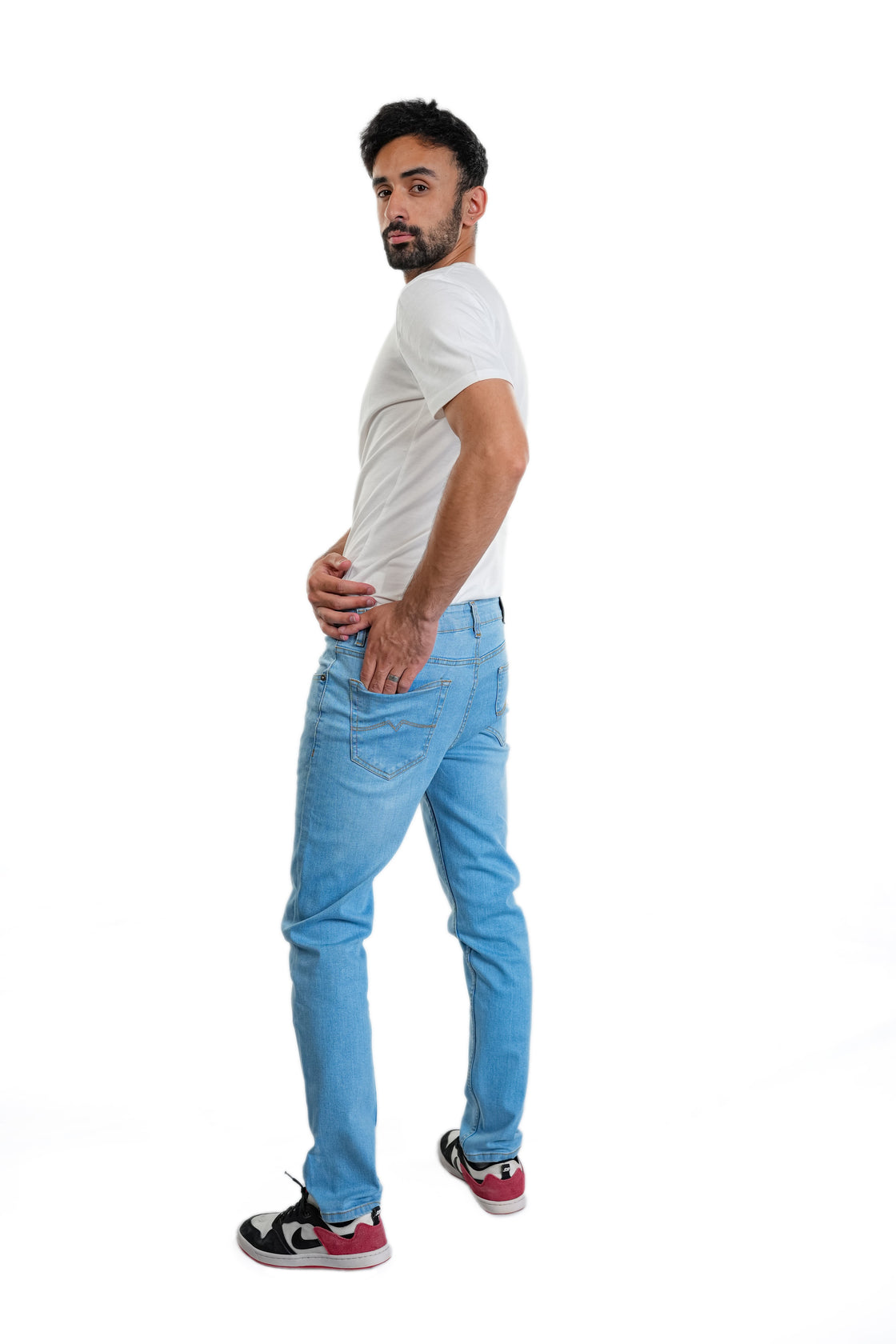 Light Blue Straight Fit Denim - MD-202414