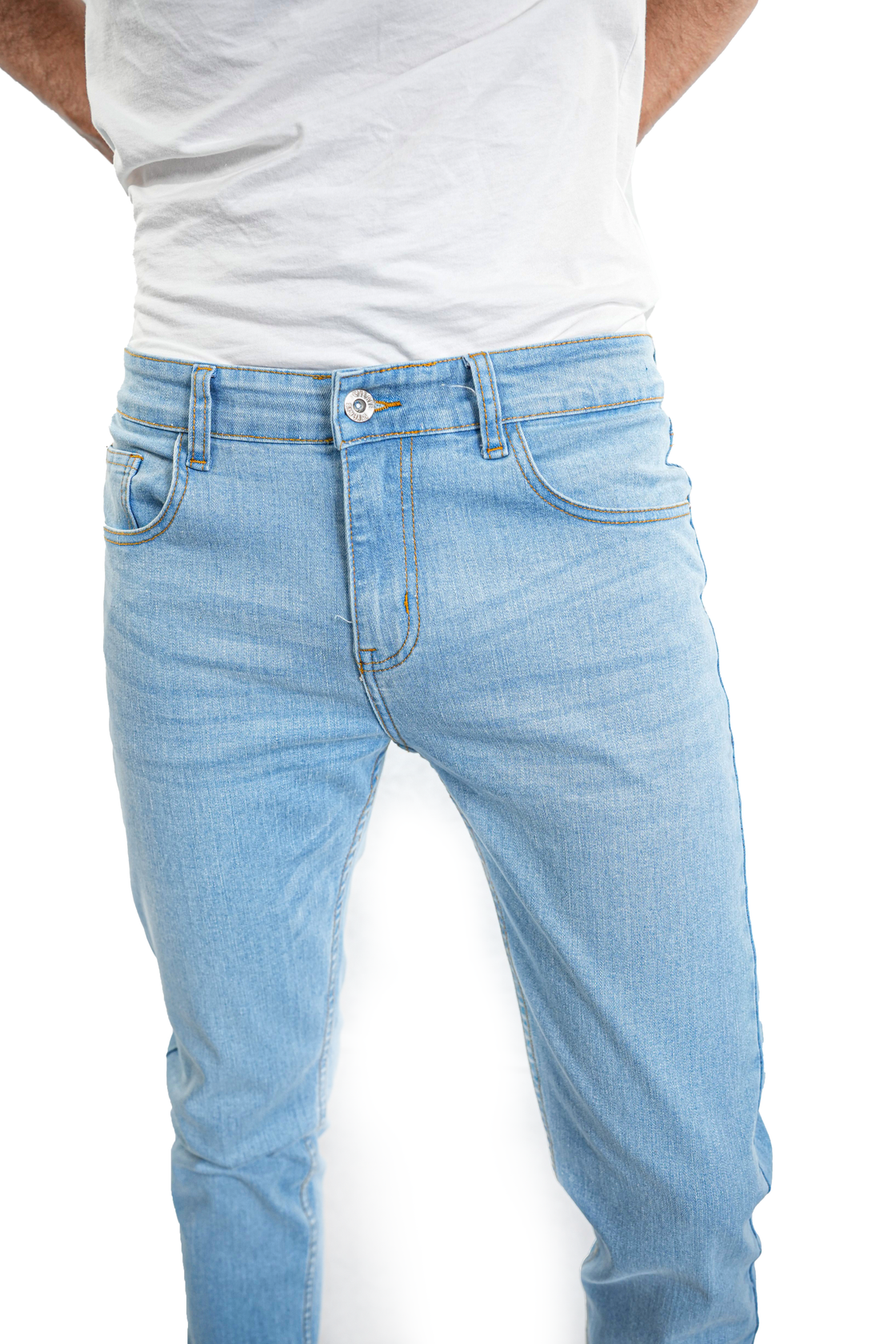 Light Blue Straight Fit Denim - MD-202414